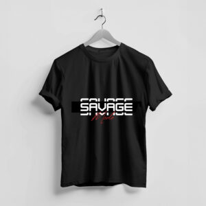 "Savage Mode" Graphic Black T-Shirt