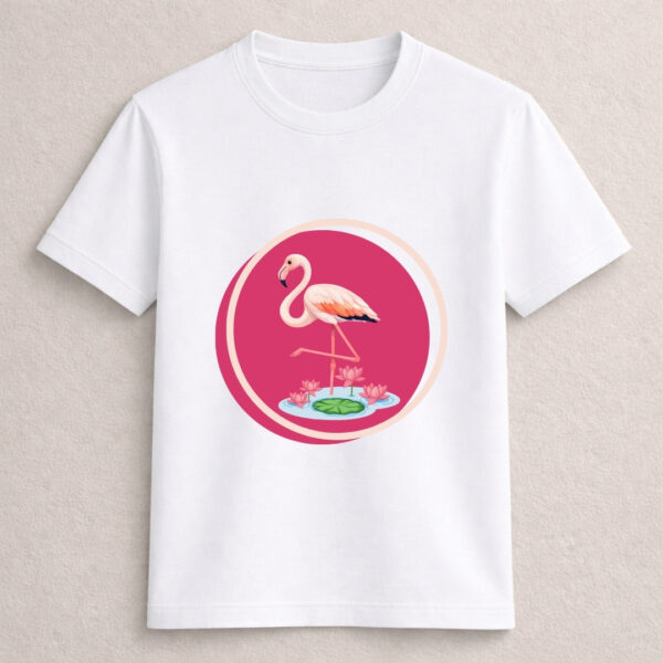 Flamingo Bird Graphic Aesthetic Powerful Nature T-Shirt