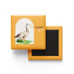 Bar-headed Goose Magnet wildlife bird illustration fridge magnet