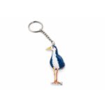 shorebird acrylic keychain minimal bird design
