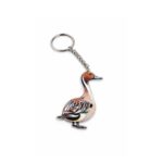 pintail duck acrylic keychain realistic bird design