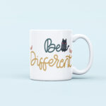 be different cat printed mug cute design