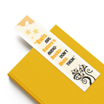 Owl Bookmark creative design