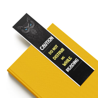 Owl Bookmark Do Not Disturb Reading