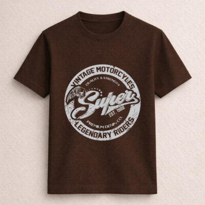 Vintage Motorcycles Legendary Riders Graphic T-Shirt