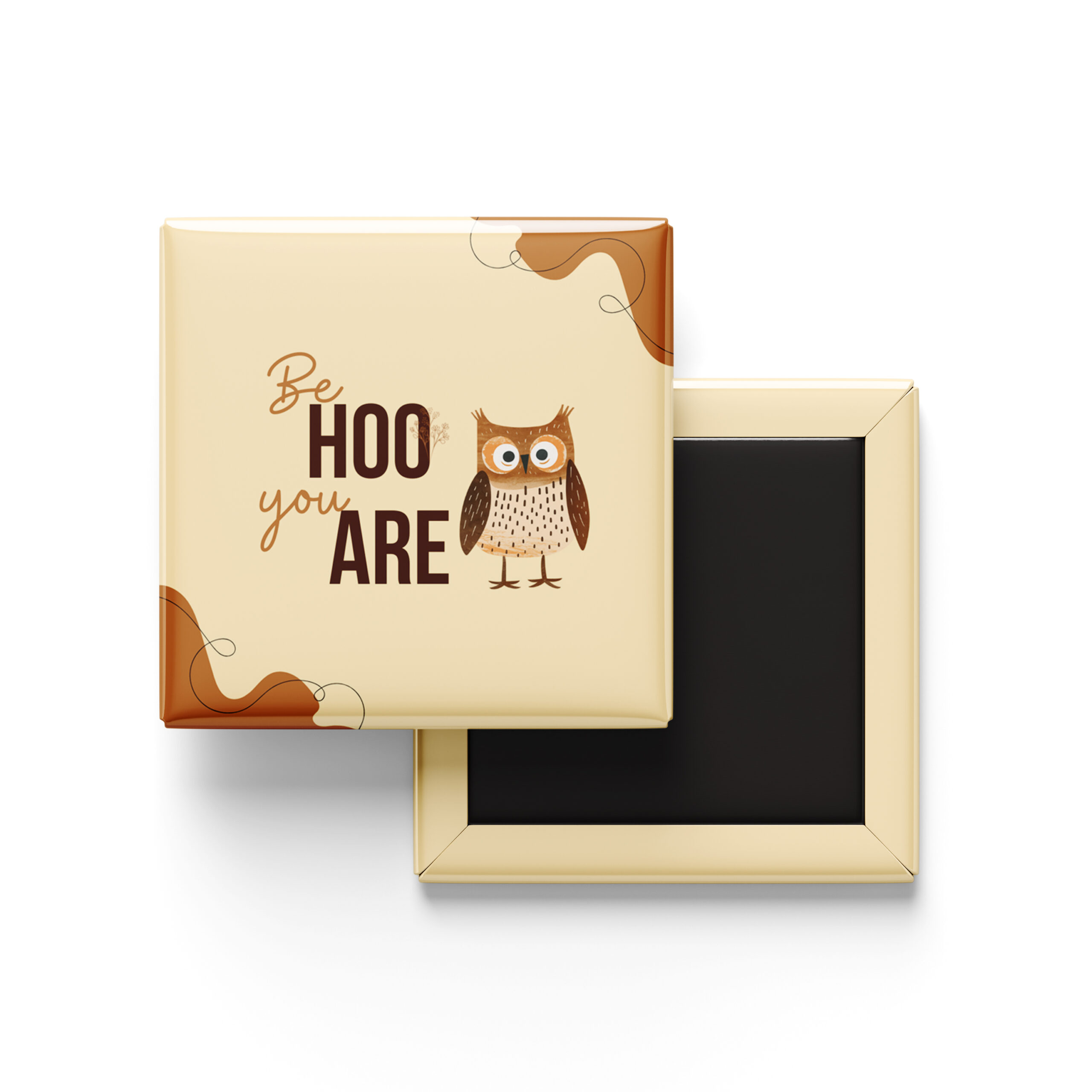 be hoo you are owl fridge magnet