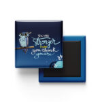 you are stronger owl fridge magnet