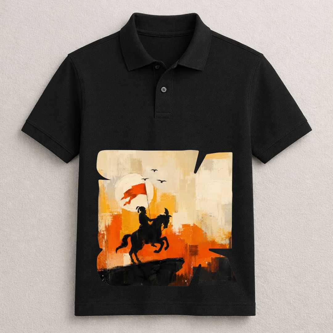 Jay Shivray Warrior Collar T-Shirt - Image 2