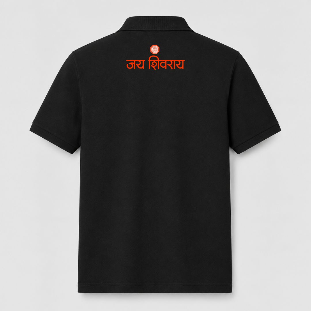 Rajyabhishek Shivaji Maharaj Collar T-Shirt - Image 3