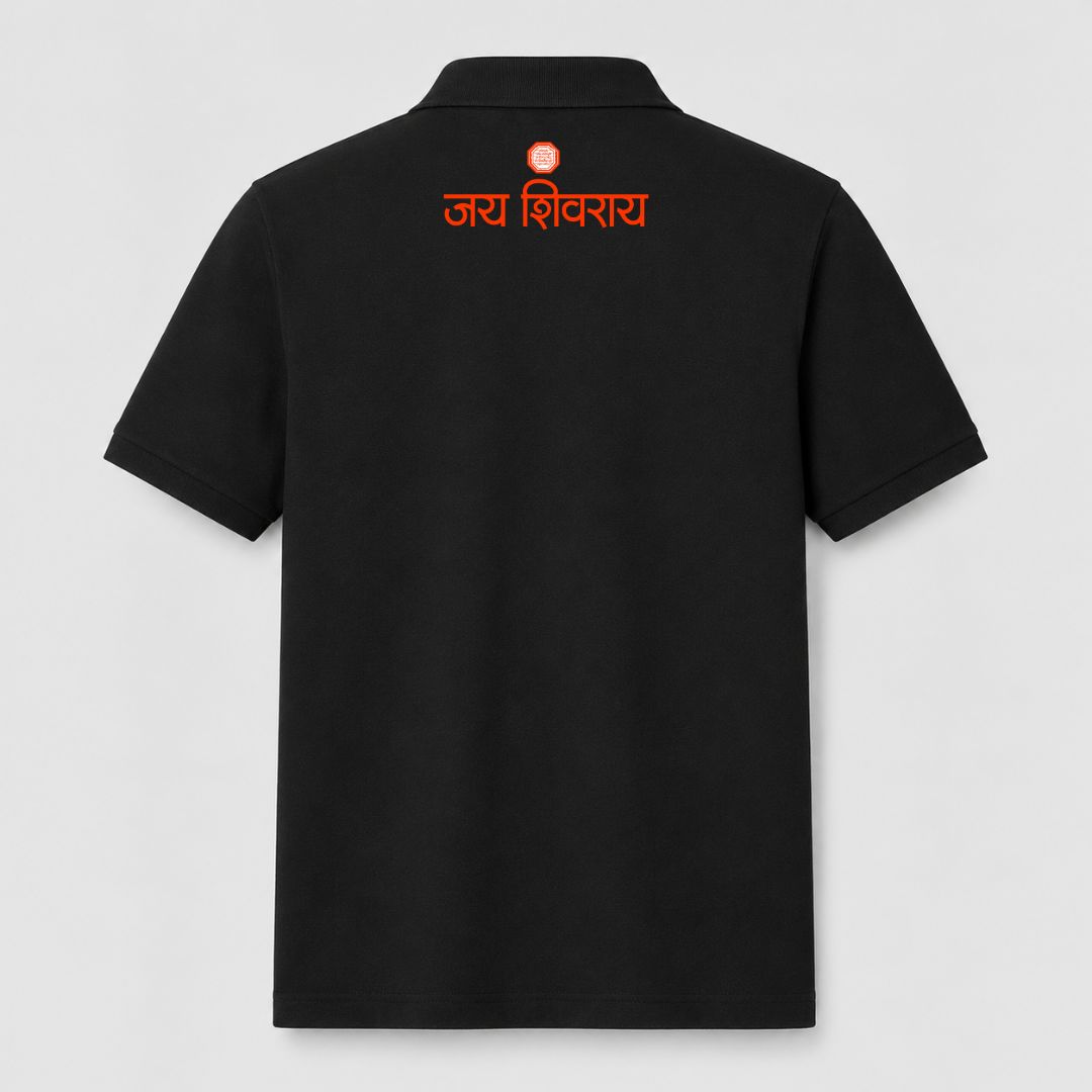 Shivaji Maharaj Warrior Collar T-Shirt - Image 3