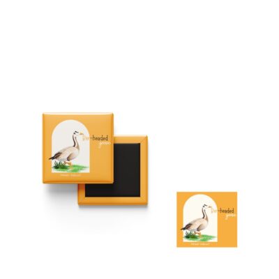Bar Headed Goose fridge magnet wildlife design