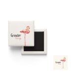 Greater Flamingo fridge magnet wildlife design