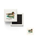 Green Winged Teal fridge magnet wildlife design