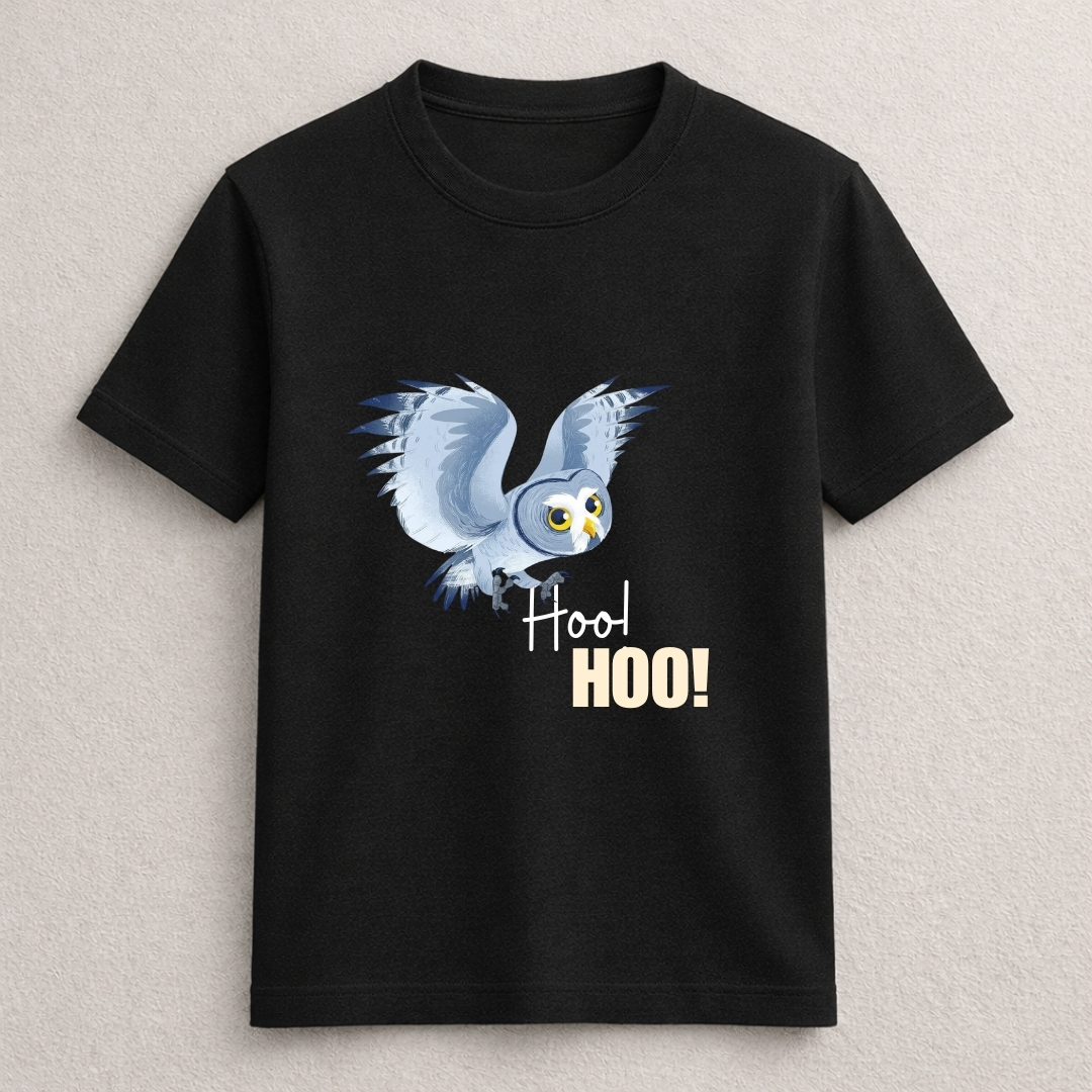 Hoot HOO Owl Graphic T-Shirt - Image 4