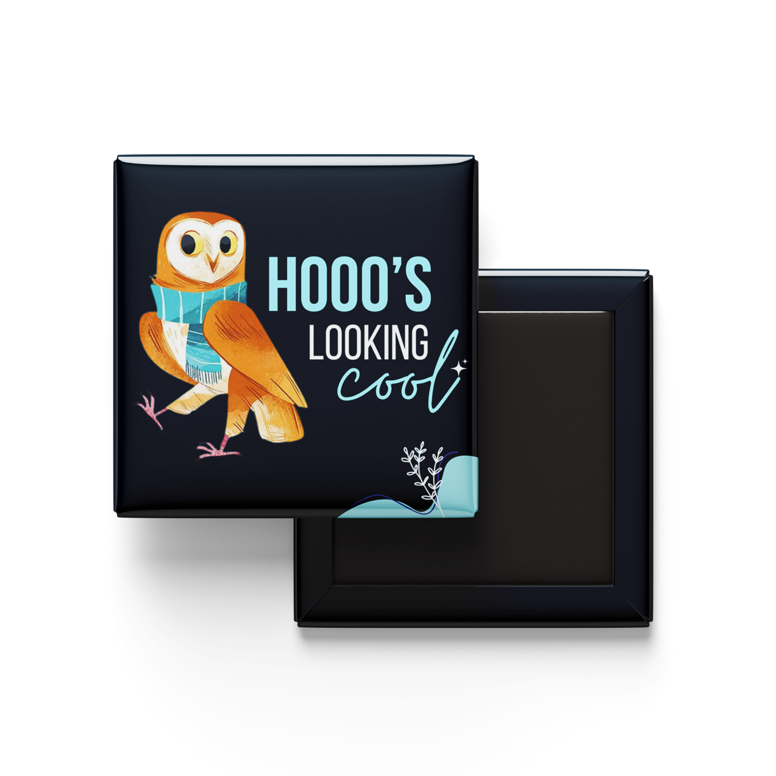 Owl quote fridge magnet cool design