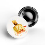 janta raja heritage pin badge