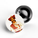 Hambirrao Mohite historical pin badge