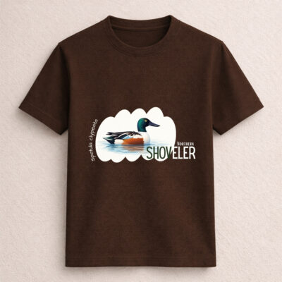 Northern Shoveler Bird Graphic T-Shirt