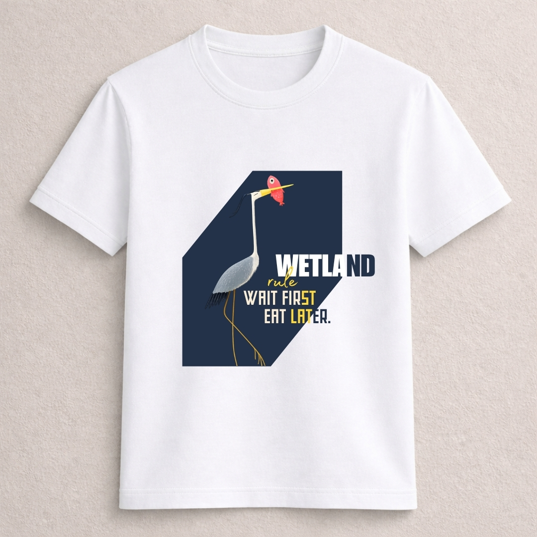 Wetland Rule Bird Graphic T-Shirt