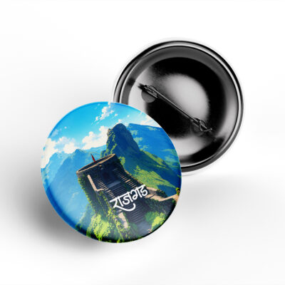 Rajgad Fort Pin Badge