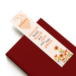 Owl Bookmark Marathi cultural design