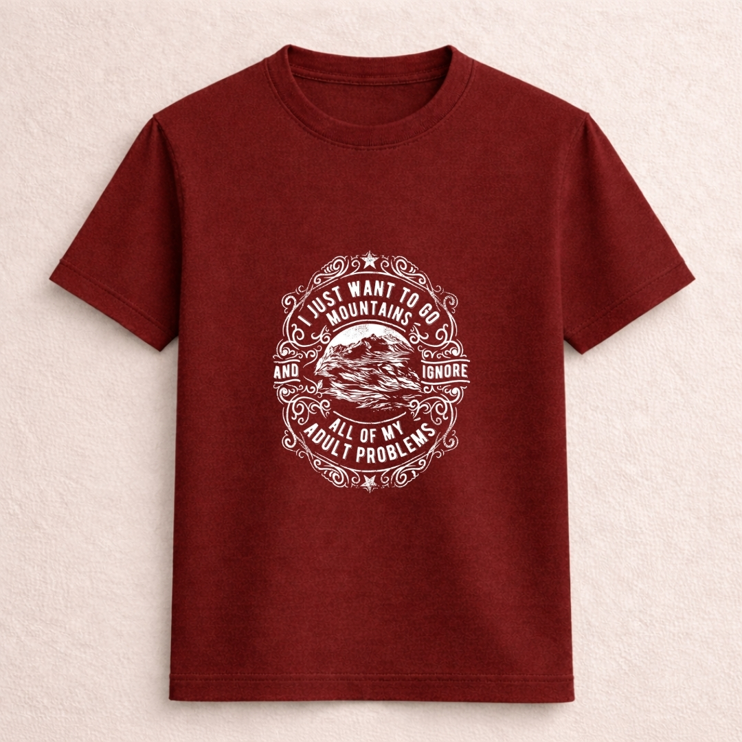 Mountain Adventure Graphic T-Shirt – Escape to the Mountains Tee - Image 2