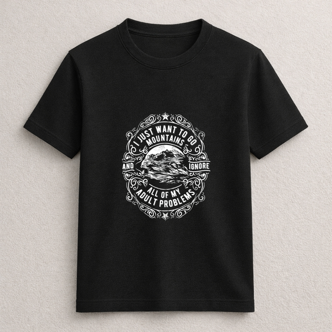 Mountain Adventure Graphic T-Shirt – Escape to the Mountains Tee - Image 5