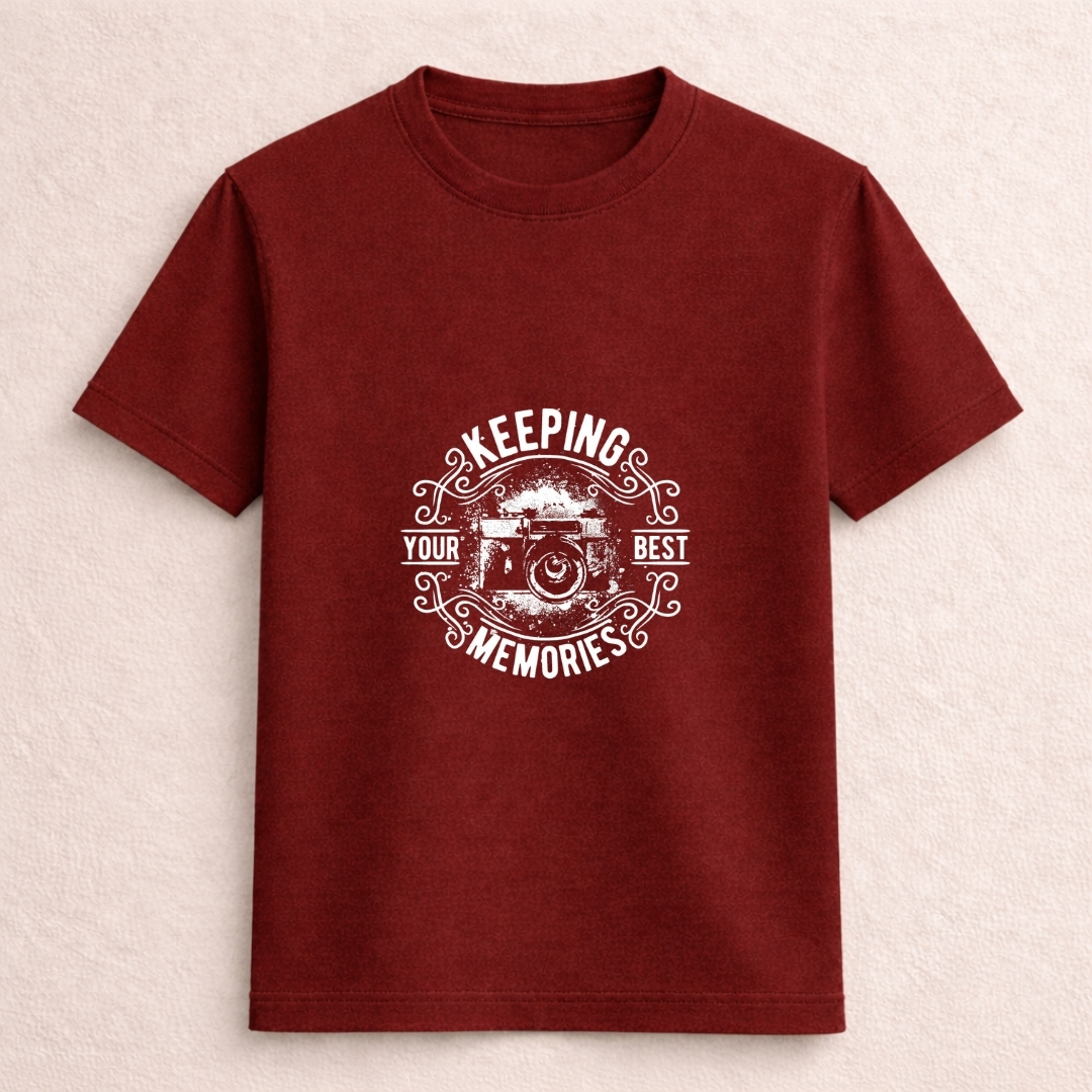 Keeping Your Best Memories Camera T-Shirt