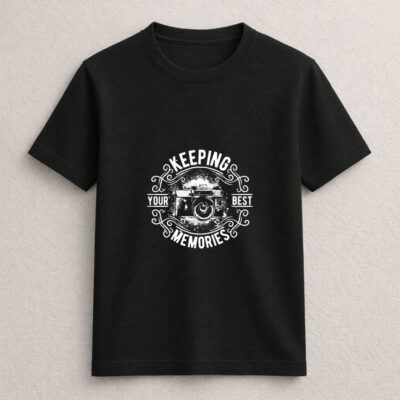Keeping Your Best Memories Camera T-Shirt
