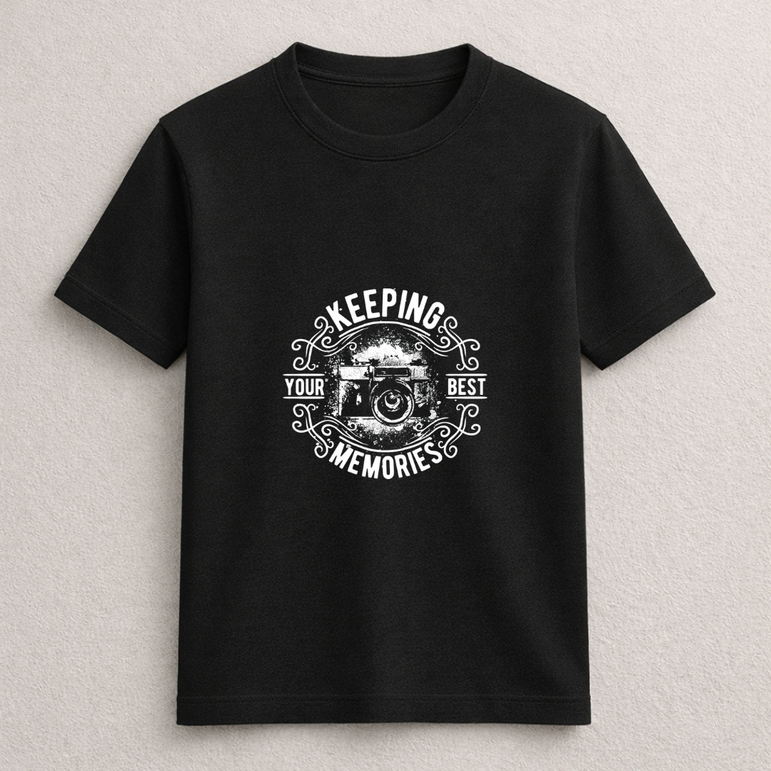 Keeping Your Best Memories Camera T-Shirt