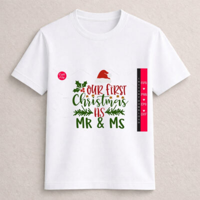 Our First Christmas as Mr & Mrs T-Shirt