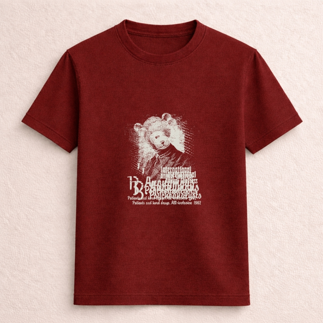 Vintage Teddy Bear Graphic T-Shirt - Image 2