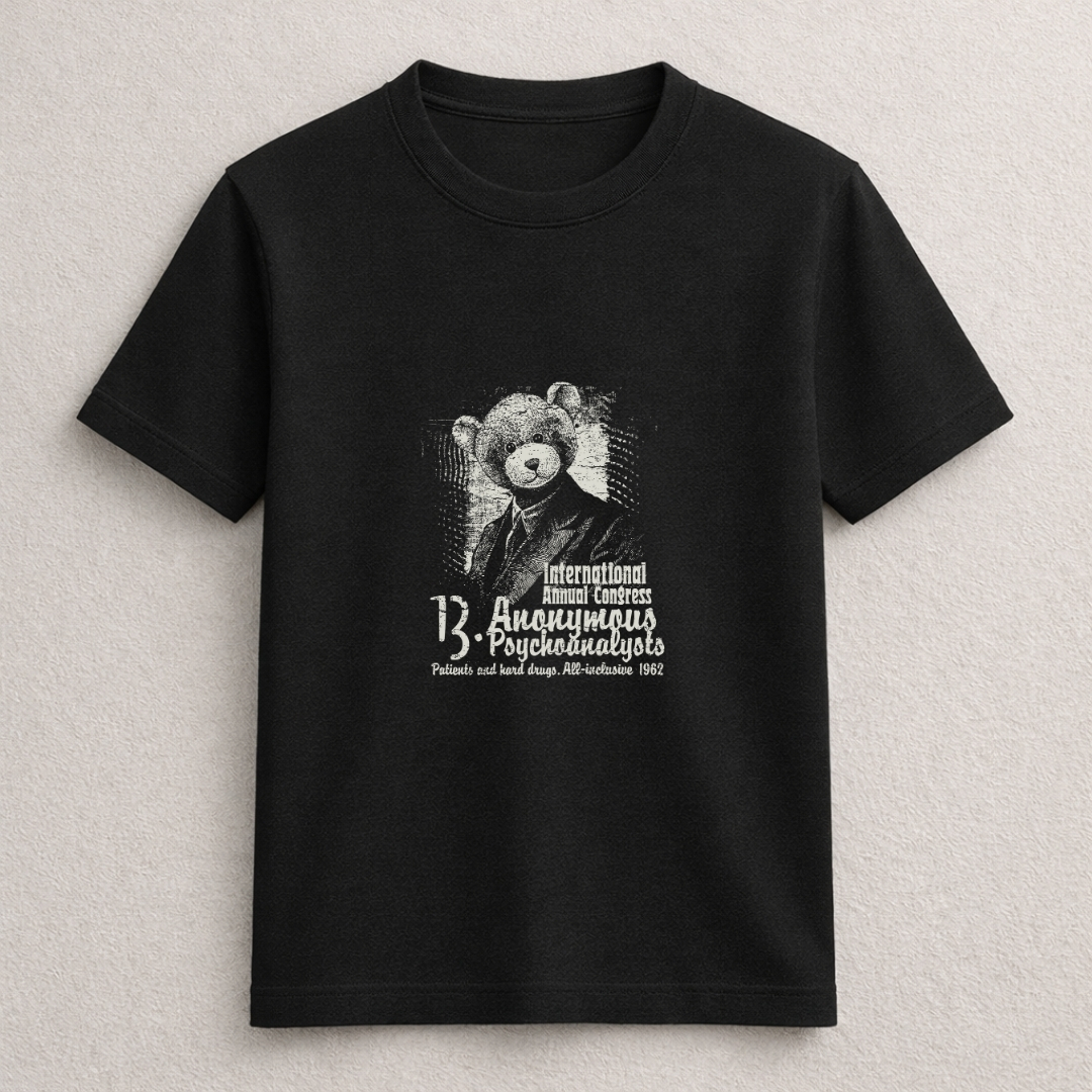 Vintage Teddy Bear Graphic T-Shirt - Image 5