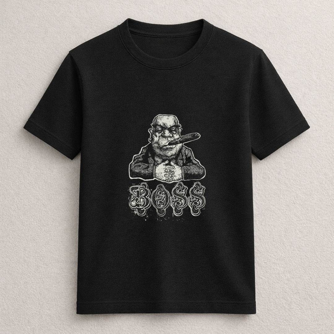 Boss Vintage Graphic T-Shirt