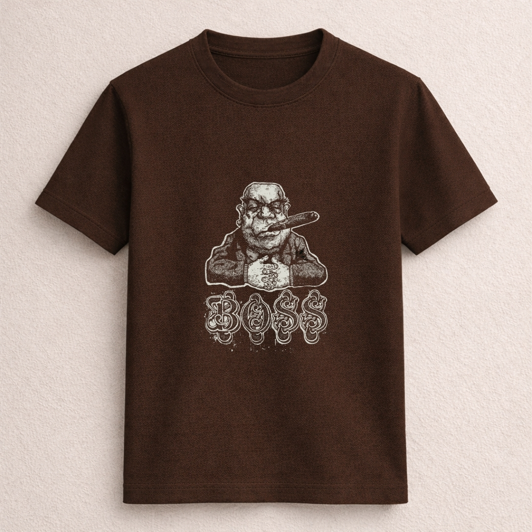 Boss Vintage Graphic T-Shirt - Image 3