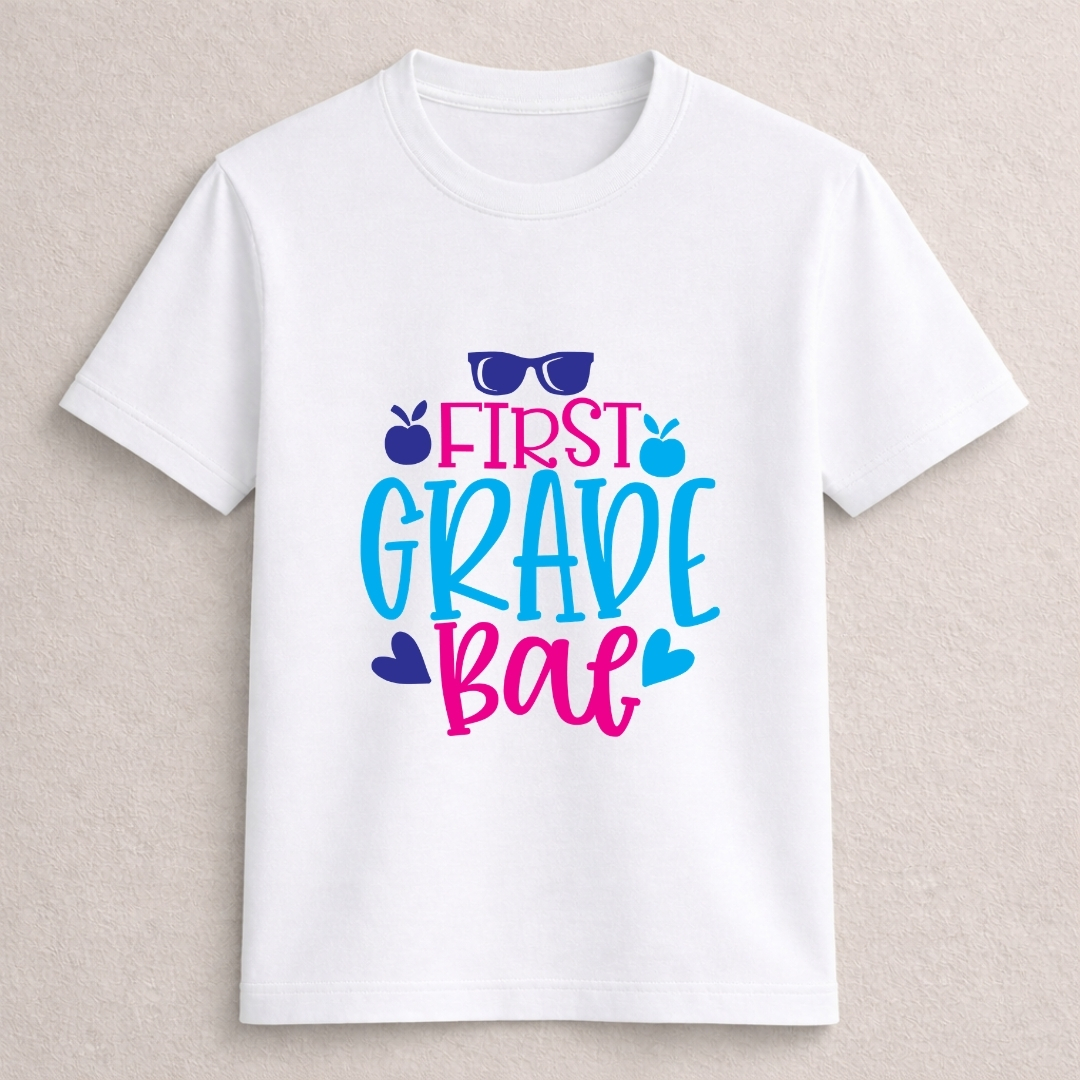 First Grade Babe Kids T-Shirt