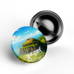 Kalsubai Peak Button Badge