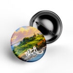 Khanderi Fort Button Badge