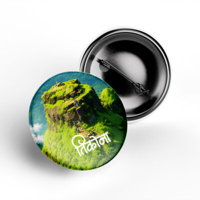 Tikona Fort Button Badge