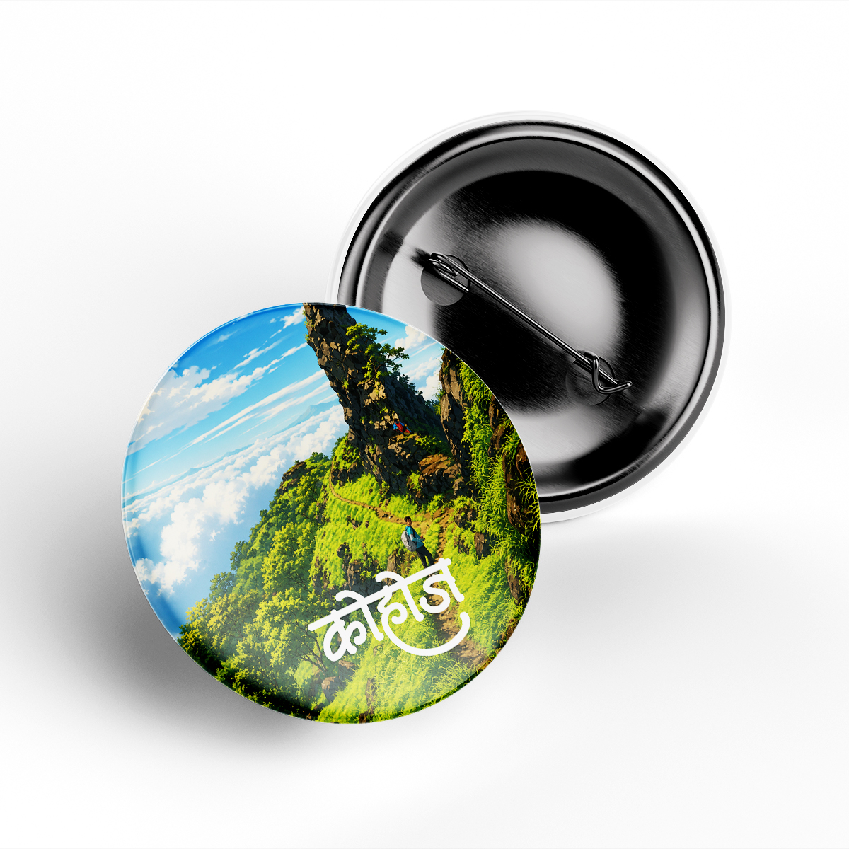 Kohoj Fort Button Badge
