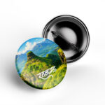Rajgad Fort Button Badge