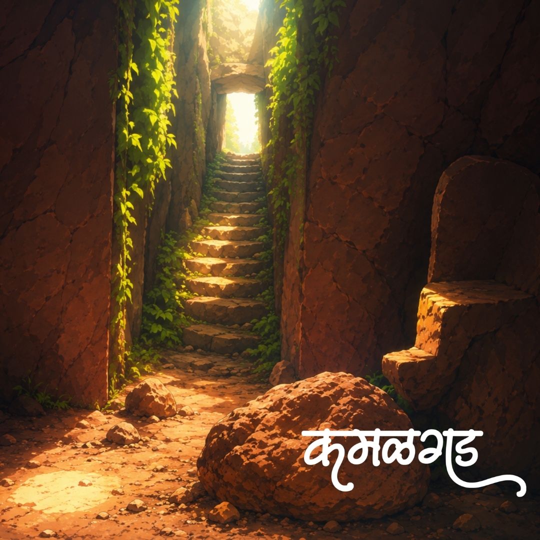Premium Kamalgad Fort Fridge Magnet - Image 2