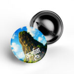 Kangori Fort Badge Premium Metal Pin Button