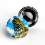 Kothligad Fort Badge Premium Metal Pin Button