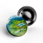 Mahishgad Fort Badge Premium Metal Pin Button