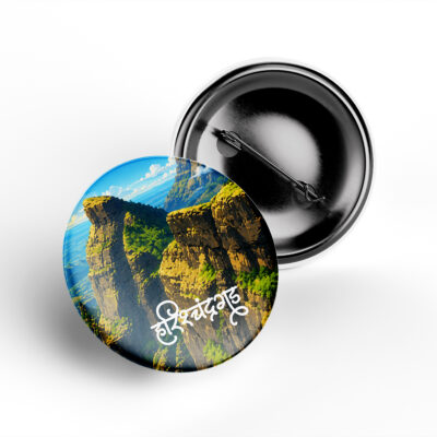Harishchandragad Badge Premium Metal Pin Button
