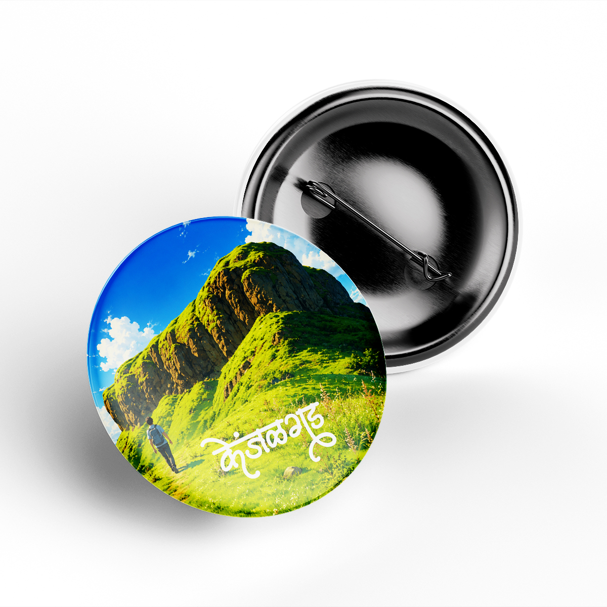 Kenjalgad Fort Pin Badge