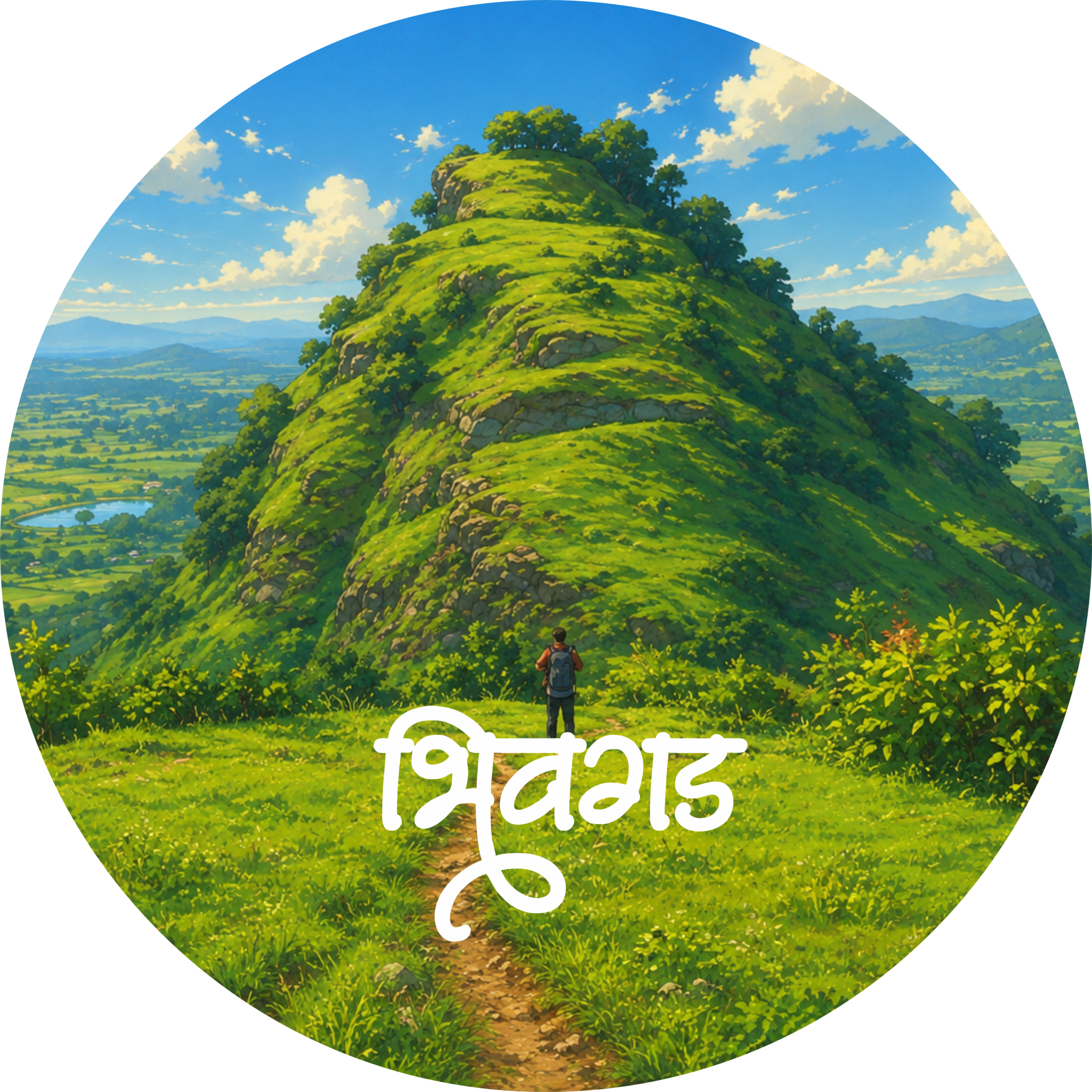 Bhivgad Fort Pin Badge - Image 2