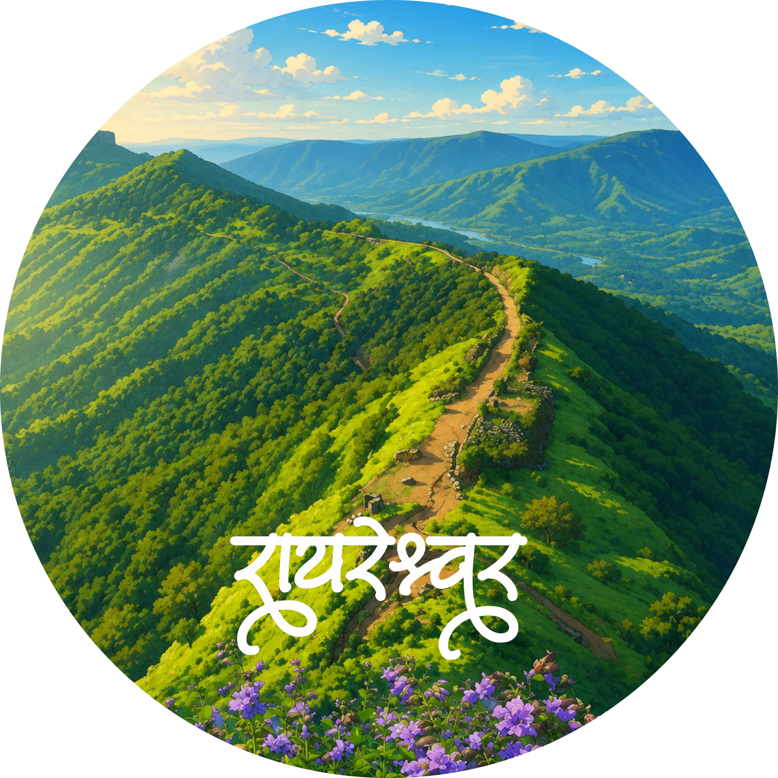 Raireshwar Fort Pin Badge - Image 2