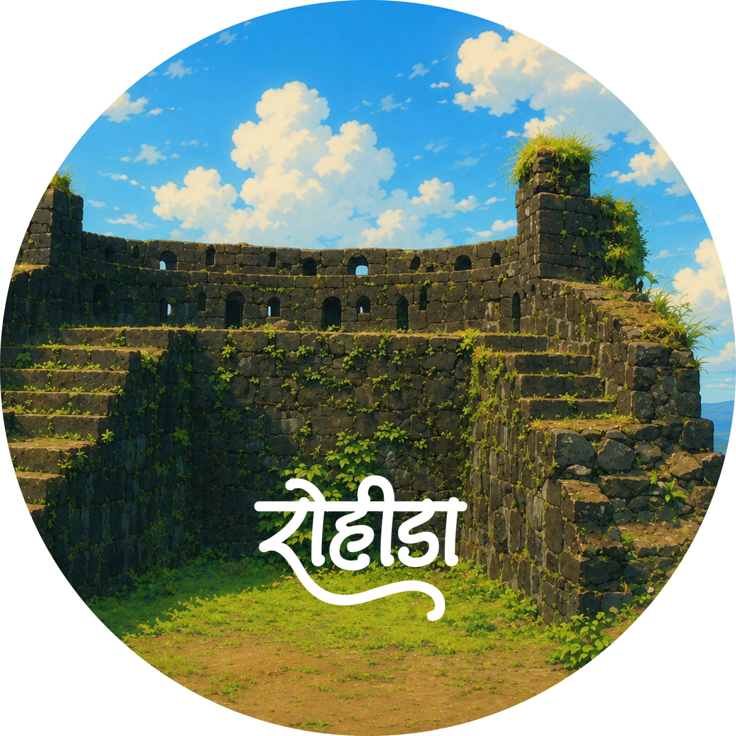 Rohida Fort Pin Badge - Image 2
